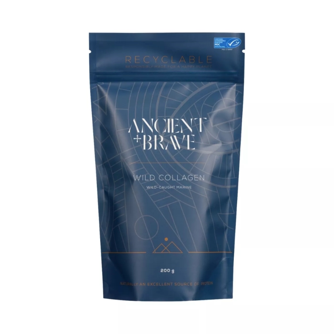 Wild Collagen Marin Refill, 200 g (40 portii) – Ancient and Brave