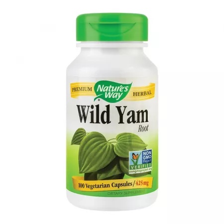 Wild Yam 350mg, 100 capsule, Nature's Way