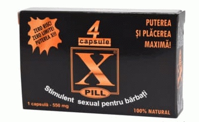 X-PILL Stimulent sexual 550mg 4cps