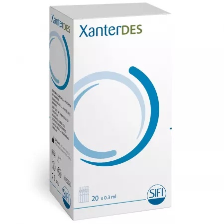 Xanterdes solutie oftalmica, 0.3ml, 20 flacoane, Sifi