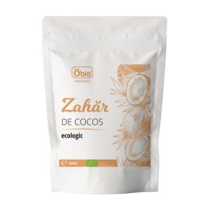 Zahar bio de cocos, 400g, OBio