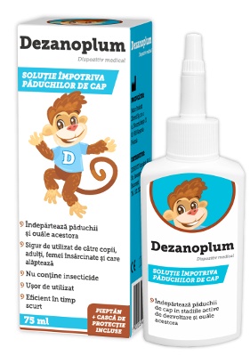 Zdrovit Dezanoplum solutie paduchi x 75ml