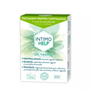 Zdrovit IntimoHelp Gel vaginal, 5ml, 7canule