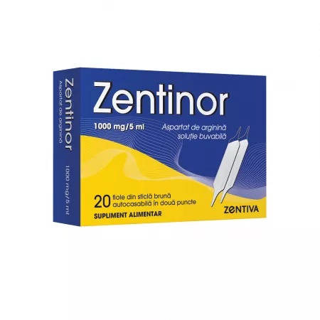 Zentinor, 20 fiole buvabile, Zentiva