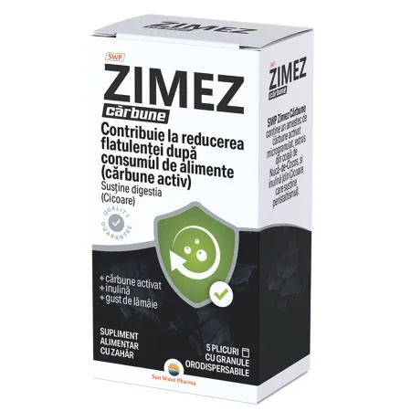 Zimez Carbune, 5 plicuri - Sun Wave Pharma