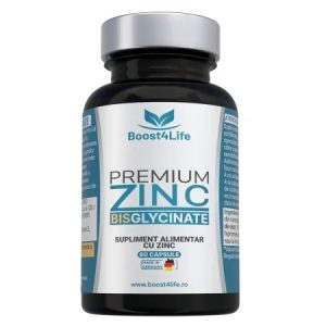 Zinc Bisglicinat Premium, 83.35 mg, 60cps. veg., Boost4Life