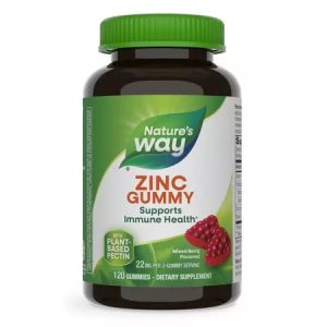 Zinc Gummy 22mg, fructe de padure, 120 jeleuri, Secom