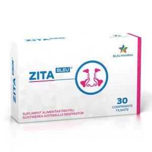 ZitaBleu, 30 comprimate filmate, Bleu Pharma