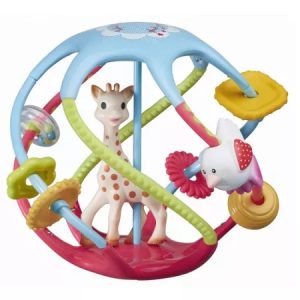 Zornaitoare minge de dentitie Twistin Ball, +6luni, Vulli