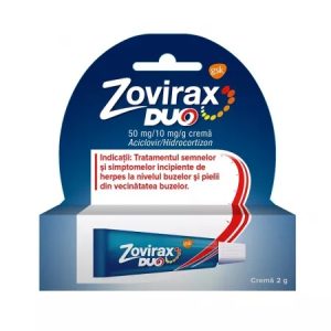 Zovirax Duo crema 50mg/10mg/g, 2g, Gsk