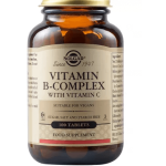 Solgar Vitamina B Complex cu Vitamina C 100 tablete