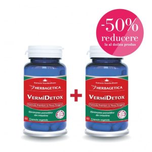 VermiDetox Herbagetica 60 + 60 capsule