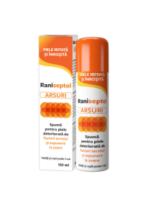 Zdrovit Raniseptol arsuri spuma 150 ml