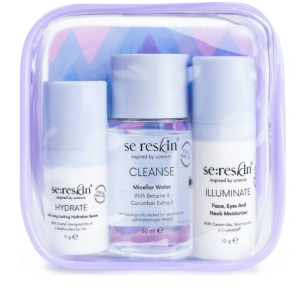 Se:Reskin Travel Kit – 3 mini produse skincare pentru îngrijire zilnică