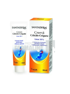 Santaderm Crema cu uree 30% pentru calcaie crapate 50 ml