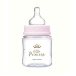 Canpol 35/233 Biberon anti - colici cu gat larg PP easy start royal baby roz 120 ml