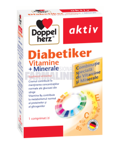 Doppelherz Aktiv Diabetiker 30 comprimate