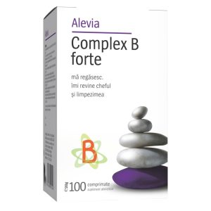 Alevia Complex B forte 100 comprimate