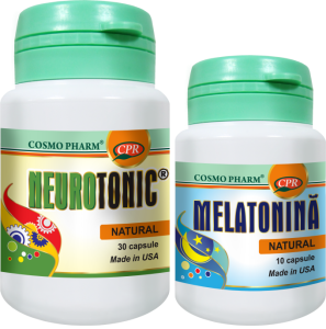 Neurotonic 30 capsule + Melatonina 10 capsule