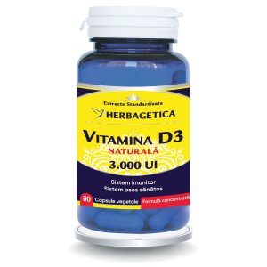 Vitamina D3 Naturala 3000 Ui